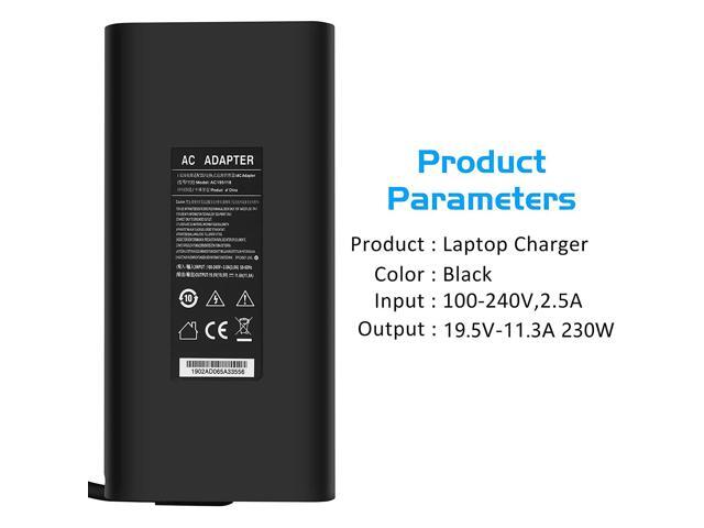 230W 19.5V 11.8A Adapter for HP TPN-LA10 TPN-DA12 EliteBook 8740W 8760W 8770W PA-1231-66HH 533143-001 Laptop Power Charger Supply Cord