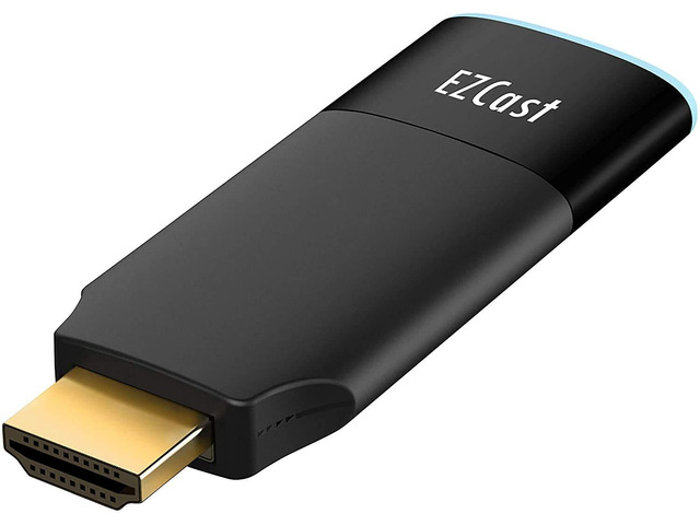 2 Wireless Display Receiver, H.265 decoding, 4K Output, Supports 2.4/5GHZ WiFi, Compatible with Android, iOS, Windows, MacOS, DLNA, Miracast,...