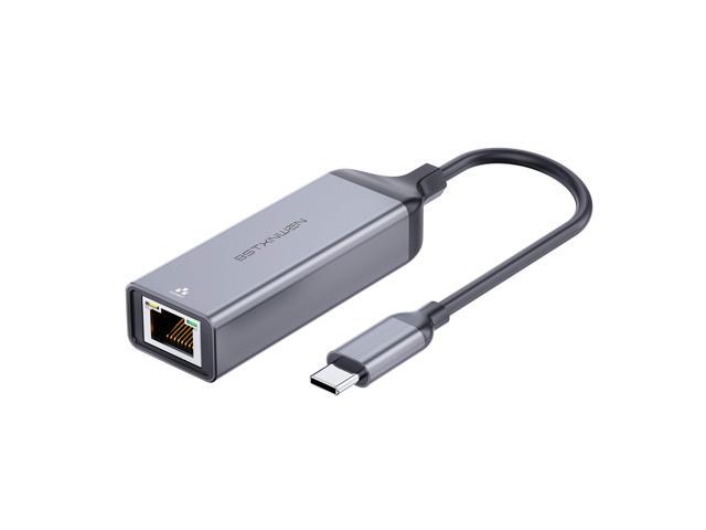 USB C Ethernet Adapter,Network Adapter USB Type C to Network Gigabit RJ45 LAN 10/100/1000 Mbps Adapter Converter for Nintendo Switch, MacBook, XPS,...