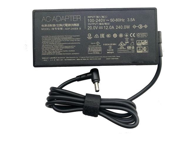 20V 12A 240W ADP-240EB B AC Adapter Charger for Asus Rog Zephyrus S15 GX502LXS GTX2080 GX502LWS GTX2070 GX502LWS-XS76 Zephyrus S17 GX701...