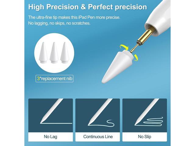 Stylus Pen for iPad 9th & 10th Generation - 5X Fast Charge Digital Pen - Compatible with 2018-2023, Apple iPad Pro 11/12.9 Inch,iPad 6-10 Gen,iPad...