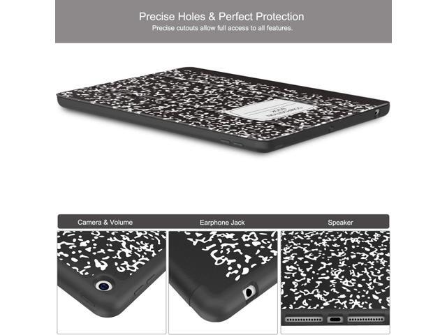 Soke Case for iPad 9th Generation 2021/8th Gen 2020/7th Gen 2019 with Pencil Holder - Premium Shockproof Case with Soft TPU Back Cover & Auto...
