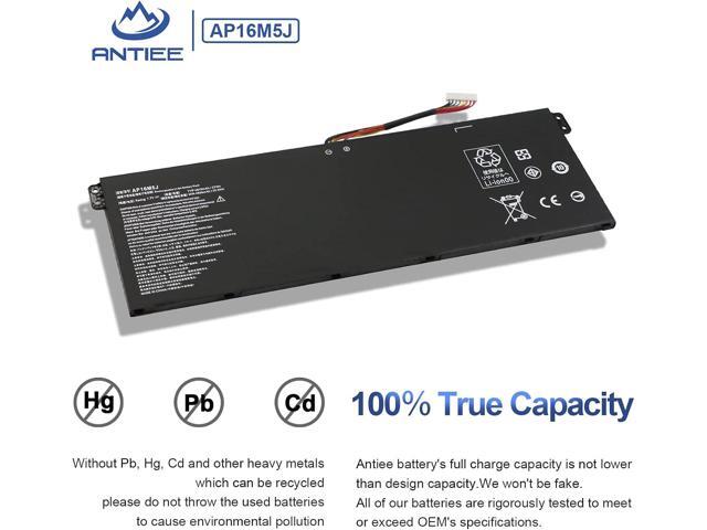 ANTIEE AP16M5J Laptop Battery for Acer Aspire 1 A114-31 A114-32 Aspire 3 A314-31 A314-32 A314-41 A315-21 A315-21G A315-22 A315-31 A315-32 A315-33...