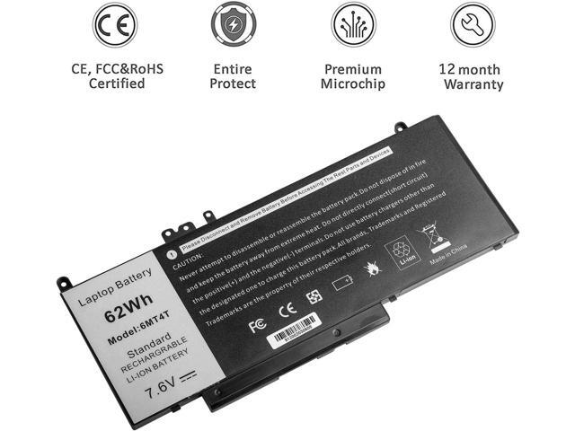 TREE. NB E5470 E5570 Battery 62WH 6MT4T Battery for Dell Latitude 14 5470 E5470 15 5570 E5570 Notebook 15.6' Part Number:7V69Y TXF9M 79VRK 07V69Y...