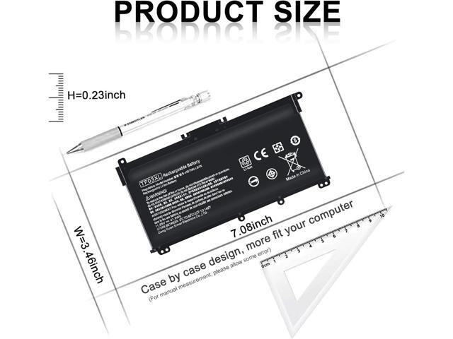 TF03XL 920070-855 920046-421 Battery for HP Pavilion X360, TF03041XL Battery Replacement for HP Laptop 14-CD 14M-CD 15-CC 17-AR Series 14M-CD0003DX...