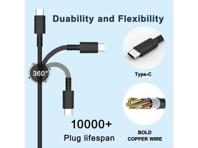 65W USB C Charger for Dell Laptop Charger Latitude 5320 7320 5440 5540 7440 5430 5530 7430 5420 7420 5520 7400 7410 7390 7330 9430 Chromebook 3100...