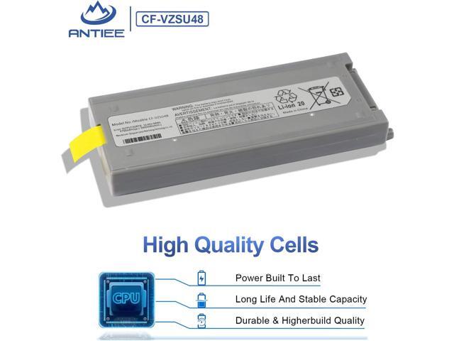 ANTIEE CF-VZSU48 Laptop Battery Replacement for Panasonic Toughbook CF-19 CF19 MK1 MK2 MK3 MK4 MK5 MK6 MK7 MK8 Series CF-VZSU48U CF-VZSU28...