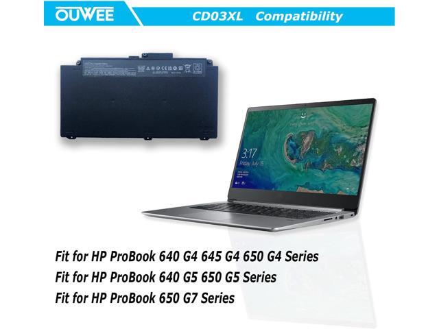 CD03XL Laptop Battery Compatible with HP ProBook 640 645 650 G4 G5 Series HSTNN-LB8F HSTNN-IB8B HSTNN-UB7K 931702-421 CDO3XL 931702-171 931702-541...