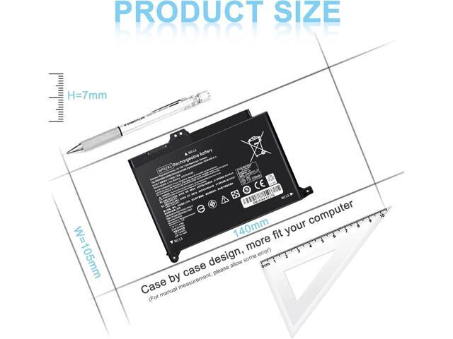 BP02XL 849909-850 Battery Replacement for HP Pavilion Laptop 15-AU 15-AW Series 15-AU057CL 15-AU030WM 15-AU063NR 15-AU123CL 15-AW002LA 15-AW053NR...