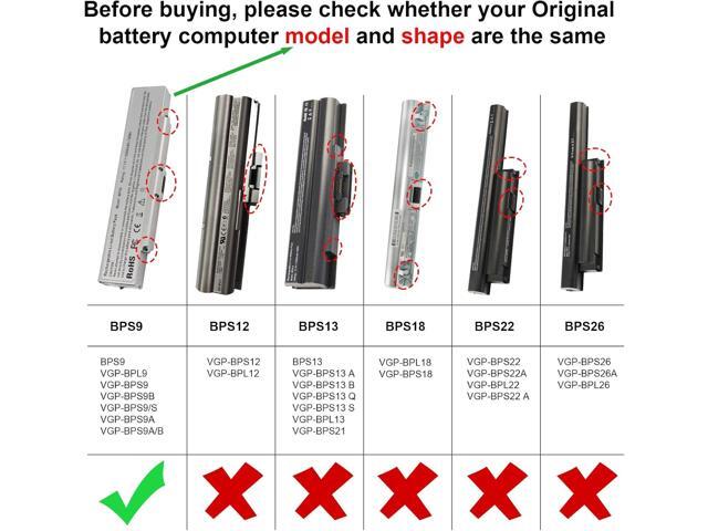 Fancy Buying BPS9 Battery for Sony Vaio...