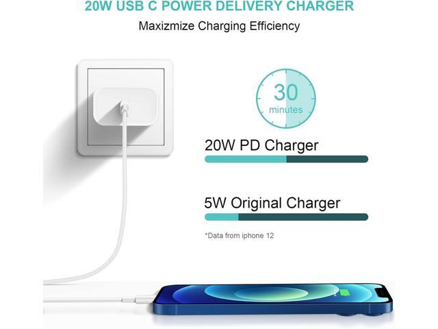 Charger iPhone Charger Fast Charging USB C Charger Block iPhone Charger Cord Fast Charger Block C Chargers for iPhone 14/14Pro Max/iPhone...