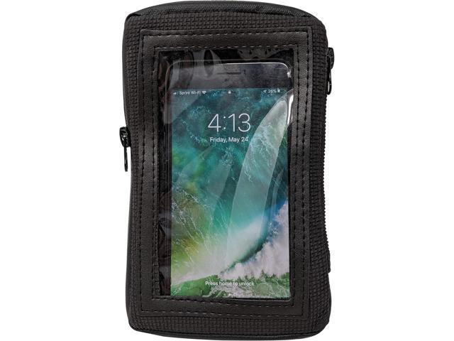 Motorcycle Magnetic Cell Phone & GPS Holder Tank Bag Compatible i Phone, Blk Waterproof