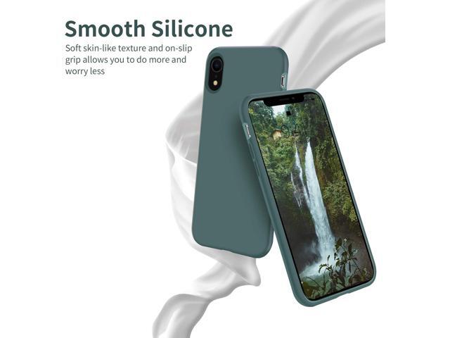 OTOFLY iPhone XR Case, Military Grade Drop Protection, Premium Soft Liquid Silicone Rubber Full-Body Protective Bumper Case for iPhone XR 6.1 inch...
