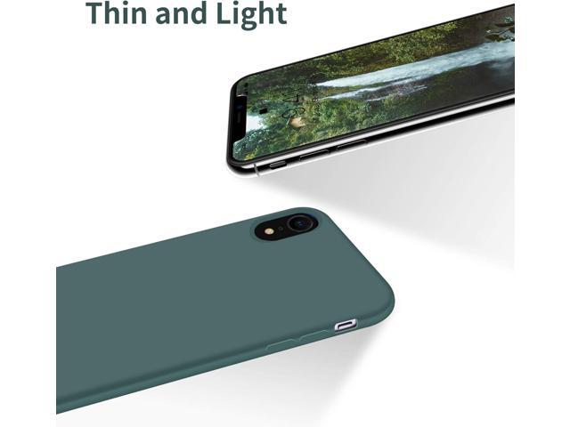 OTOFLY iPhone XR Case, Military Grade Drop Protection, Premium Soft Liquid Silicone Rubber Full-Body Protective Bumper Case for iPhone XR 6.1 inch...