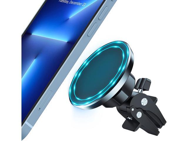 XooFly Magnetic Car Mount Holder, Portable Electronic Device Mount for iPhone 15, 14, 13, 12 Pro Max Mini Plus, All Phones & Cases
