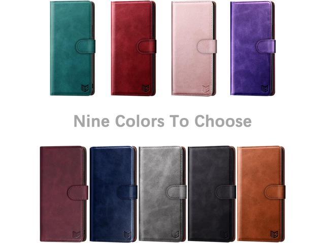 SUANPOT for Samsung Galaxy A42 5G with RFID Blocking Leather Wallet case Credit Card Holder, Flip Folio Book Phone case Shockproof Cover for Women...
