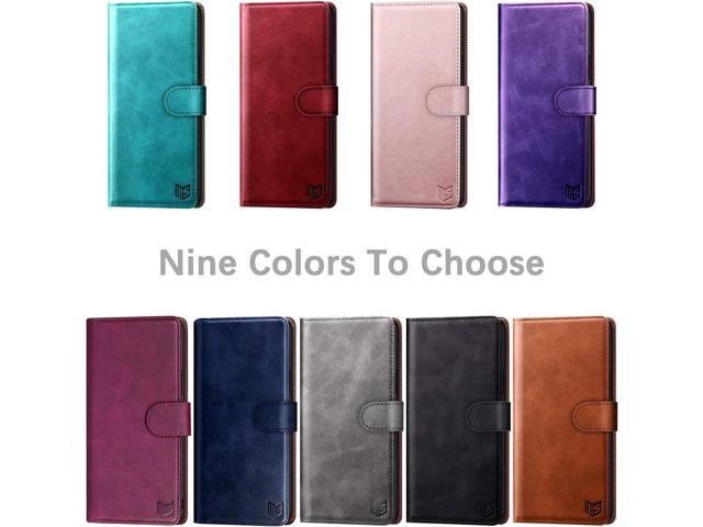 SUANPOT for Samsung Galaxy A52 4G& 5G Leather Wallet case with RFID Credit Card Holder Flip Folio Book Phone case Shockproof Cover for Women Men...