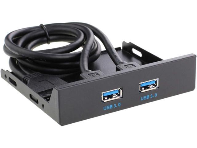 2 Ports USB 3.0 Front Panel Floppy Disk Bay 20 Pin Hub Bracket
