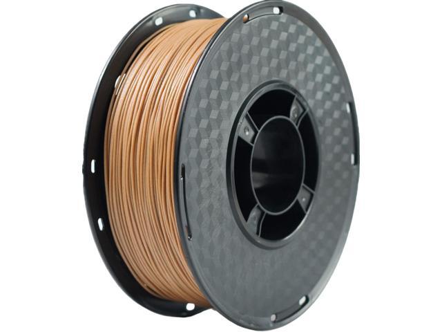 RANKI Wood PLA 3D Printer Filament 1.75mm, Real Wood, 1kg Spool