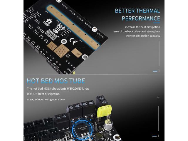 BIGTREETECH SKR Mini E3 V2.0 New Upgrade Control Board 32-Bit with TMC2209 UART Driver 3D Printer Parts Cheetah for Creality Ender 3