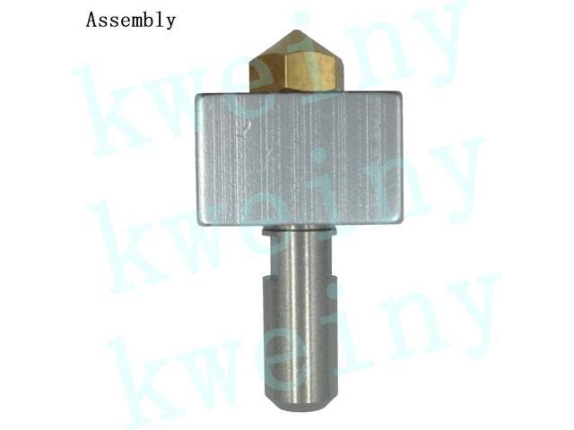 MK10 Heater Block 2PCS for 3D Printer Hotend Fit with M3 and M4 Thermistor