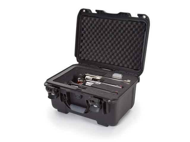 Nanuk 918 Case with custom foam insert for 3 revolvers SOCOM Black