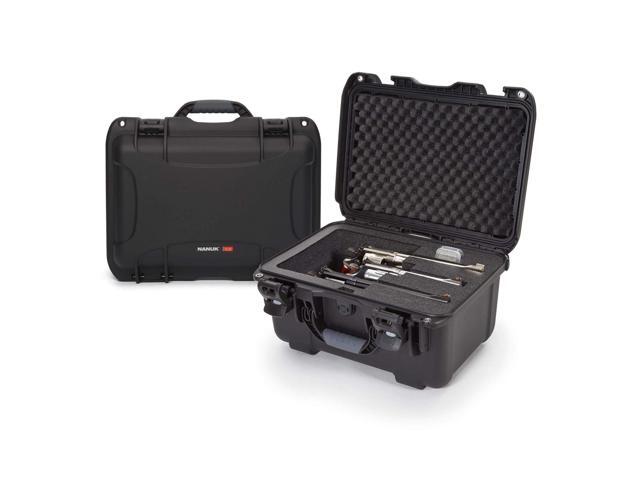Nanuk 918 Case with custom foam insert for 3 revolvers SOCOM Black
