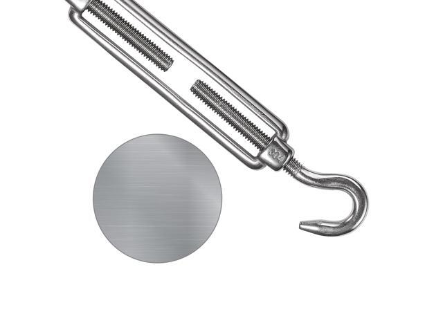 Yescom Rectangle Sun Shade Sail Hardware Kit 304 Anti-Rust Stainless Steel Patio Lawn
