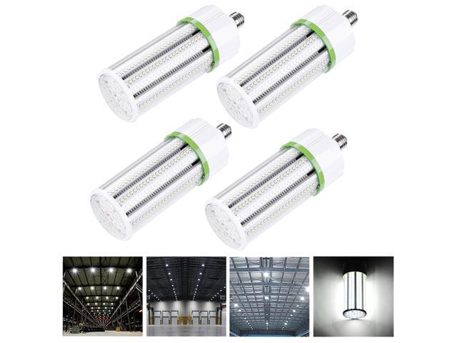 Yescom 60W LED Corn Light Bulb 5000K Daylight White E26 Garage Factory Warehouse 4 Pack