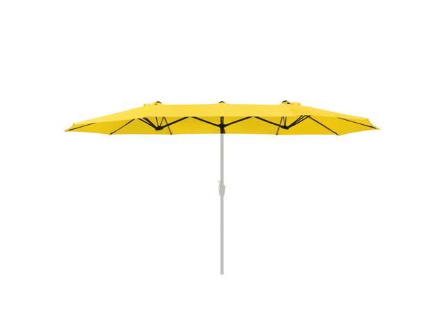 Photos - Other household accessories YescomUSA Yescom 14 Ft Double Sided Umbrella Replacement Canopy Market Table Top Yar 