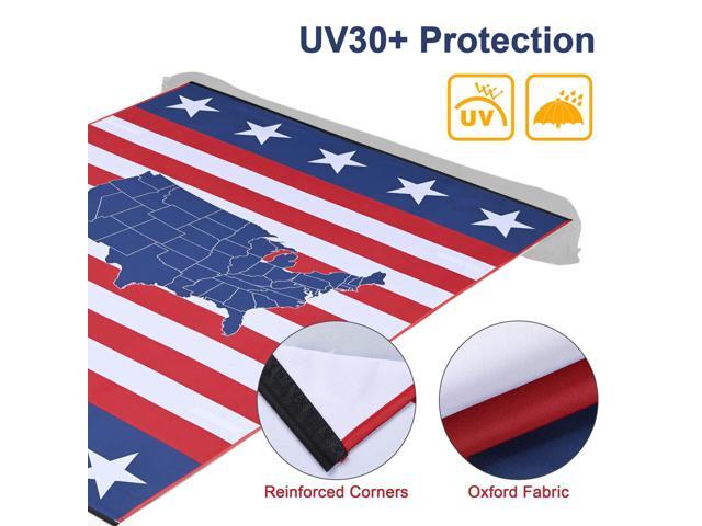 Yescom Car Side Awning Replacement 4.5x6 Ft Rooftop Tent SUV Outdoor Camping