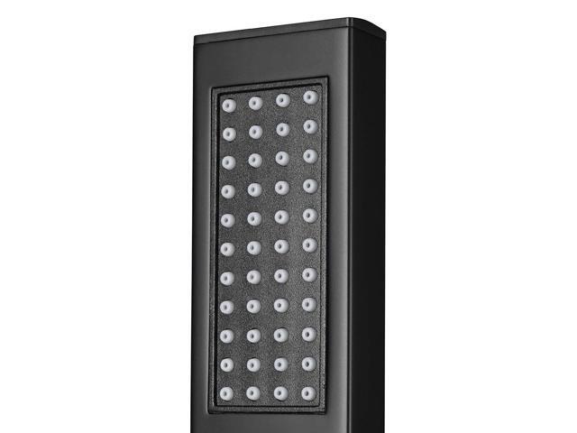 Aquaterior Shower Faucet Set Wall Mount Concealed Mixer Valve Rain Matte Black