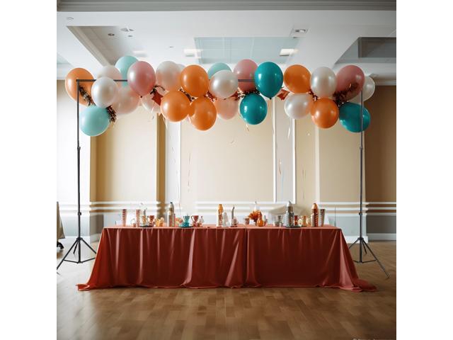 10' Adjustable Background Support Stand Photo Backdrop Crossbar Kit Photography