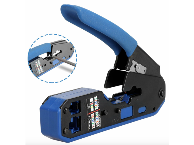 Photos - Other Power Tools RJ45 Ethernet Network LAN Tool Kit Network Cable Crimper Crimping Plier St