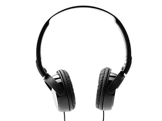 Sony ZX Series Wired On-Ear Headphones, Black MDR-ZX110