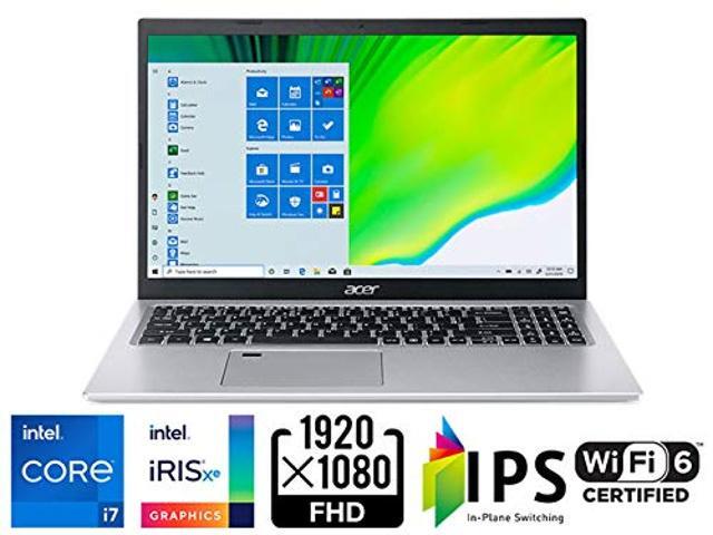 Acer Aspire 5 A515-56-73AP, 15.6' Full HD IPS Display, 11th Gen Intel Core i7-1165G7, Intel Iris Xe Graphics, 16GB DDR4, 512GB NVMe SSD, WiFi 6,...
