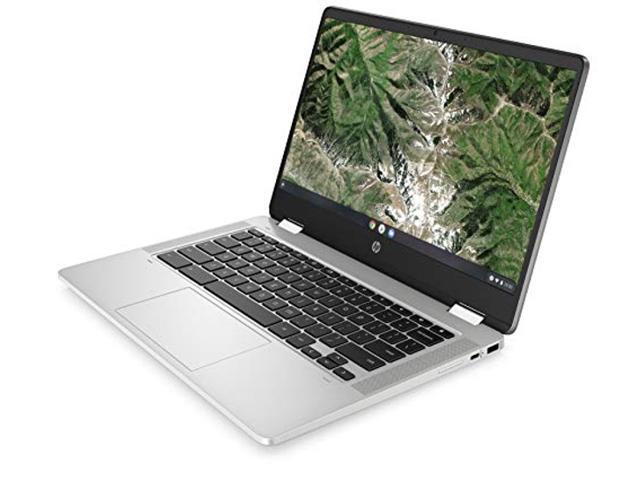 HP 14-inch Chromebook x360 with HD Touchscreen, Intel Pentium Silver N5000 Processor, Intel UHD Graphics 605, 4 GB RAM, 64 GB eMMC Storage, Chrome...