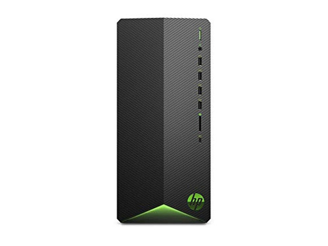 HP Pavilion Gaming Desktop Computer, AMD Ryzen 5 3500 Processor, AMD Radeon Rx 5500 4 GB, 8 GB RAM, 512 GB SSD, Windows 10 Home (TG01-0040, Black)