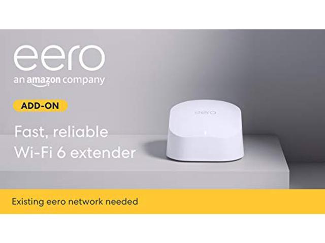 Eero 6 Dual-Band Mesh Wi-Fi 6 Extender - Expands Existing Eero Network
