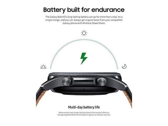 SAMSUNG Galaxy Watch 3 (45mm, GPS, Bluetooth, Unlocked LTE) Smart Watch with Advanced Health Monitoring, Fitness Tracking, and Long Lasting Battery...