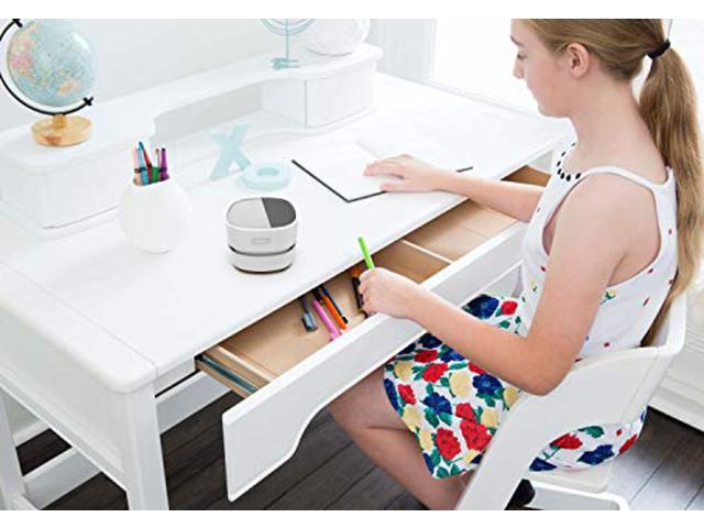 ODISTAR Desktop Vacuum Cleaner, Mini Table dust Sweeper Energy Saving,High Endurance up to 90 mins,Cordless & 360 Rotatable Design for...