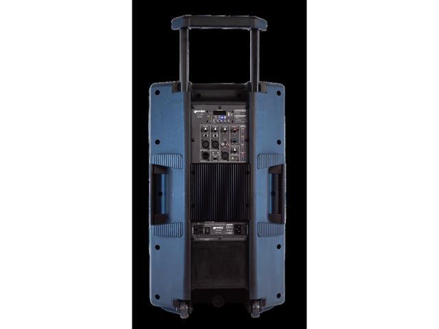 Gemini GSP-2200 15 Powered PA Speaker System with Bluetooth Mic 2200W Big DJ Speaker for Events and Parties - image 2