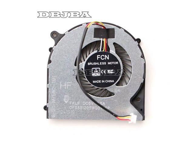 Fan For Hasee Z7M-KP7DC KP7GE KP7GC KP7GH KP7GZ KP7GA KP5SC CPU Cooling Fan 4-Wires