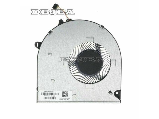 Fan For HP 15-DW 15-DY 15S-DY 15-DU 15s-DU 15-DW0030NR 15-DW0034NR 15-DW0034WM 15s-DU0096TU 15s-DU0002TX 15s-DY0006TX CPU Cooling Fan