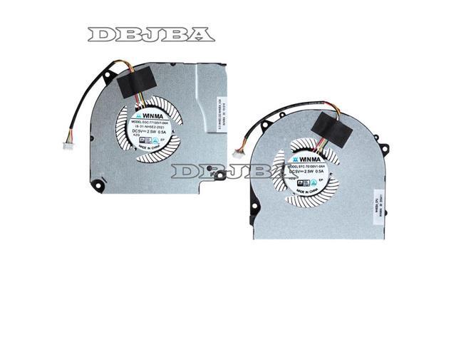 Fan For Hasee Z7M-CT5NA Z7M-CN7NA Z7M-CT7NK T58-V CPU + GPU Cooling Fan