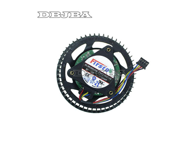Firstd FD9238U12D DC12V 1.20AMP 7525 7CM 75mm 75X75X25mm 4Pin 4Wire Cooling Fan