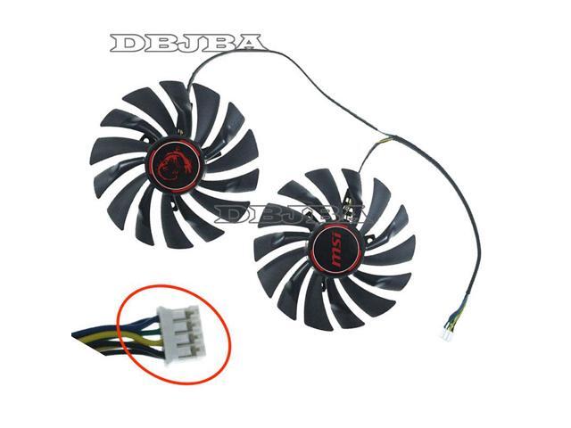 PLD10010S12HH GTX980Ti 960 950 R9 380 R9 390 R9 390X Graphics Card Cooling Fan
