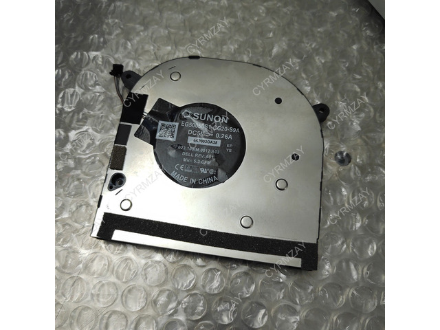 DBTLAP Laptop Cooling Fan For DELL XPS17 9700 EG50050S1-CG20-S9A DC5V 0.26A 023.1001M.0012 A02
