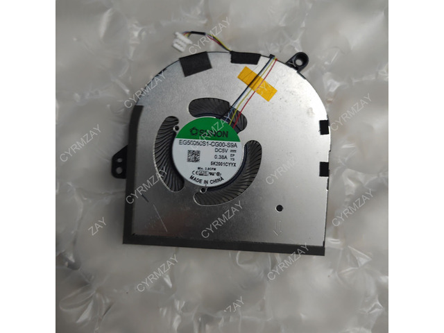 DBTLAP Laptop Cooling Fan For DELL XPS 15 9500 COOLING FAN EG50050S1-CG00-S9A 0DJH35 Fan