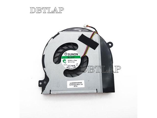 Laptop CPU Fan Compatible for Dell XPS 15 L502X L501X P11F P11F003 Laptop CPU Cooling Fan Cooler DFS601305FQ0T F98S DP/N 0W3M3P